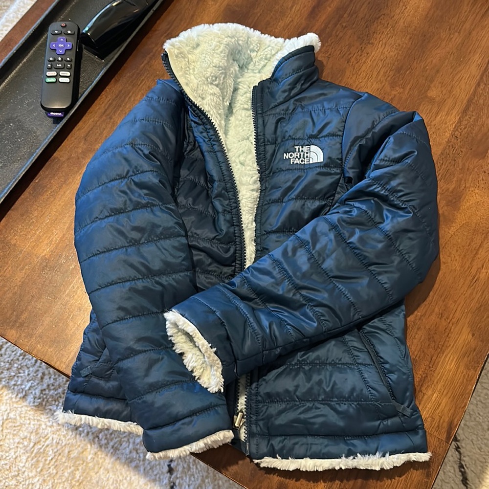 Girls north face coat